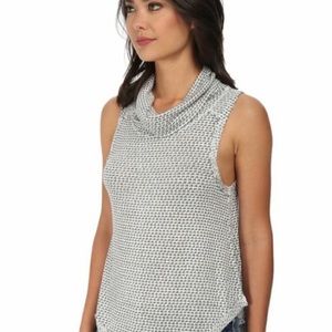 Free People Timber Cowl Neck Sleeveless Sweater